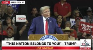 MUST WATCH - President Trump gets emotional while discussing the decline of America during speech in South Dakota