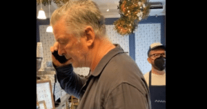 “Why’d You Kill that Lady, Alec?” – Alec Baldwin Confronted  by Pro-Palestinian Protester – Snatches Woman’s Camera in Frustration (Video)