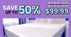 Huge Sale on “Perfect Firmness” Mattress Toppers — Up to 50% Off Plus Money Back Guarantee!