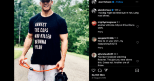 Fraternal Order Of Police Responds to Woke ‘Reacher’ Star Alan Ritchson: “Go Back To Your Pampered Life And Let The Heroes Handle This”