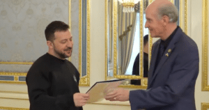 Disgusting: Massachusetts Congressman Keating Gleefully Hands Zelensky Copy of Uniparty Members Who Put Foreign Interests Over American Citizens (Video)