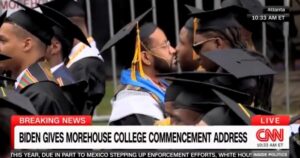 Morehouse College Graduates Turn Their Backs on Joe Biden as He Delivers 2024 Commencement Address (VIDEO)