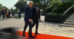 Joe Biden Sounds Like a 4-Year-Old During Exchange with Reporter as Kenyan President Arrives to White House (VIDEO)