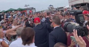 “USA! USA! USA!” President Trump Receives Rock Star Welcome at NASCAR’s Coca-Cola 600 in Charlotte (VIDEO)