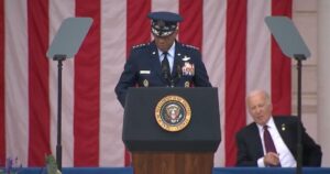 Joe Biden Looks Bored at Memorial Day Ceremony at Arlington National Cemetery (VIDEO)