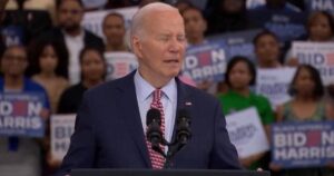 WATCH: Joe Biden’s Brain Breaks During Philly ‘Rally’ Held in the Corner of School Gym