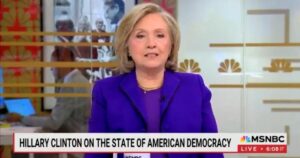 Hillary Clinton Says Trump is Hitler, Will Lock Up His Political Opponents and End All US Elections as We Know It (VIDEO)
