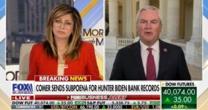 Comer Finds New Biden Family Bank Accounts, Issues Subpoena For Hunter Bank Records (VIDEO)