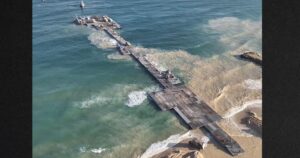 Divine Judgment? Before/After Pics of Biden’s Gaza Pier Look Like God Wiped It from Face of the Earth