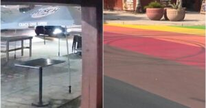 Manhunt Underway for Driver Who Performed Donuts and Defaced Pride Mural in Florida — Will Face Felony Charges (VIDEO)