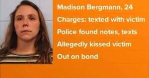 SICK: Wisconsin Elementary School Teacher Arrested After ‘Making Out’ With 5th Grader – Fiancé Who Called Wedding Off:  “It’s F*cked Up That She Cheated With a Little Kid”