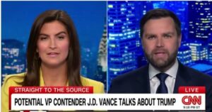 WATCH: J.D. Vance Schools and Shuts Down CNN’s Kaitlan Collins When She Asks Gotcha Questions About Trump’s Garbage Criminal Prosecutions