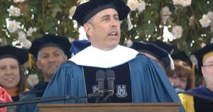 Watch the Amazing Jerry Seinfeld Commencement Speech at Duke University That Dumb Student Protesters Walked Out on (VIDEO)