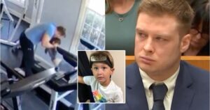 Disturbing Footage Shows Accused Killer Dad Coercing 6-Year-Old Son to Run on Treadmill in Twisted Punishment for Being ‘Fat’  (VIDEO)