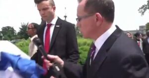 Rashida Tlaib Staffer Attacks Fox News Crew With Umbrella (Video)
