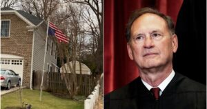 Justice Alito Says His Wife Flew Upside Down American Flag After 2020 Election Because Nasty Leftist Neighbor Called Her a “C*nt”