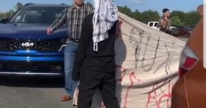 Pro-Hamas “Queers for Palestine” Agitators Block Exit to Disney World – But One Angry Dad Wasn’t Having It (VIDEO)