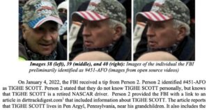 FBI Arrests 75-Year-Old Retired NASCAR Driver Tighe Scott and Son on Charges Related to January 6