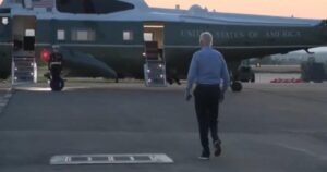Biden Looks Like a Zombie as He Arrives at Camp David Where He Will be Holed Away and Doped Up Until Next Week’s Debate (VIDEO)