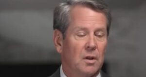 WATCH: RINO Georgia Gov. Kemp Says He Did Not Vote for Anyone in Republican Primary