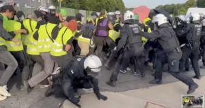 Germany: Violent Antifa Street Militia Try to Shut Down AfD Convention, 28 Police Officers Injured, One Critically