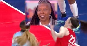 Whoopi Goldberg Defends Vicious Foul Against Caitlin Clark, “This is Basketball” (VIDEO)