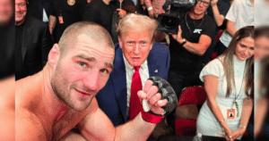 UFC Star Sean Strickland Gives Trump Shout Out Following Big Win, Tells President Trump, “You’re the Man”