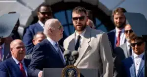 Travis Kelce Says Secret Service Threatened to Tase Him During White House Visit: ‘They Weren’t Too Happy with Me’