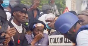 Obama’s Sister Gets Tear Gassed During Protests in Kenya (VIDEO)