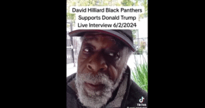 Founding Member of The Black Panther Party Supports Donald Trump “He’s Always Been a Friend of Black People”