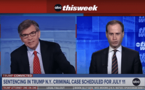‘I’m Not Going to Let You Say That’: Clinton Henchman George Stephanopoulos Freaks on Trump Lawyer Who Suggests Biden Was Behind Sham Conviction (VIDEO)