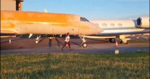 Climate Protesters Spray Paint Private Jets as Part of Failed Attempt to Target Woke Singer Taylor Swift and the Story Takes an Ironic Twist (VIDEO)